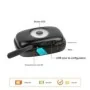 Traceur GPS pour animaux et humains bouton SOS appel bidirectionnel 