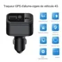 Localisateur GPS pour voiture 4G allume-cigare bouton SOS avec suivi en temps réel