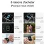 Montre connectée localisation GPS 4G et Wi-Fi et Suivi Santé Enfants et Adolescent
