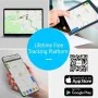 Traceur GPS 4G par Carte SIM pour véhicule avec suivi en temps réel géo clôture 