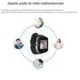 Montre Localisation GPS 4G pour Senior et enfant bouton SOS appel audio video bidirectionnel 