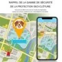 Collier GPS pour chien waterproof mouchard avec suivi en temps réel 